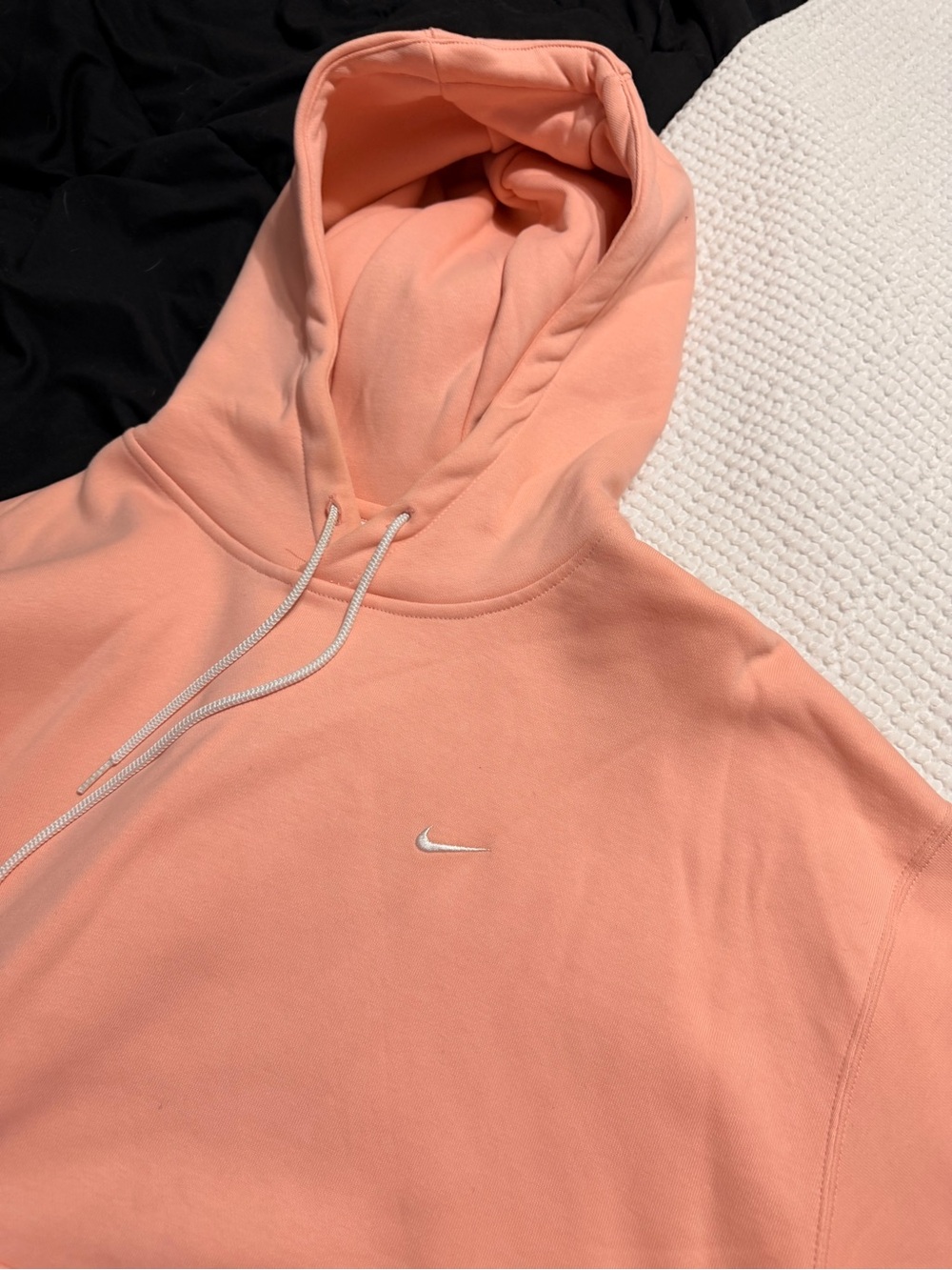 Nike  Peach Pullover Hoodie Sweatshirt